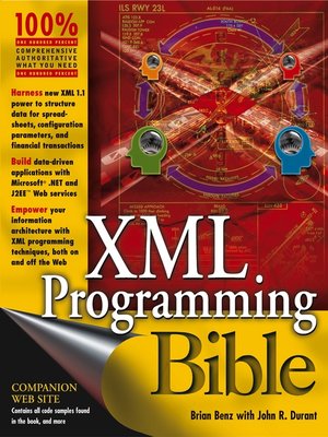 cover image of XML Programming Bible